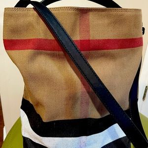 BURBERRY
Canvas Mega Check Medium Hobo